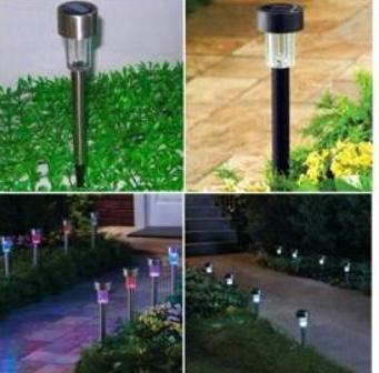 садовые фонари на солнечных батареях
