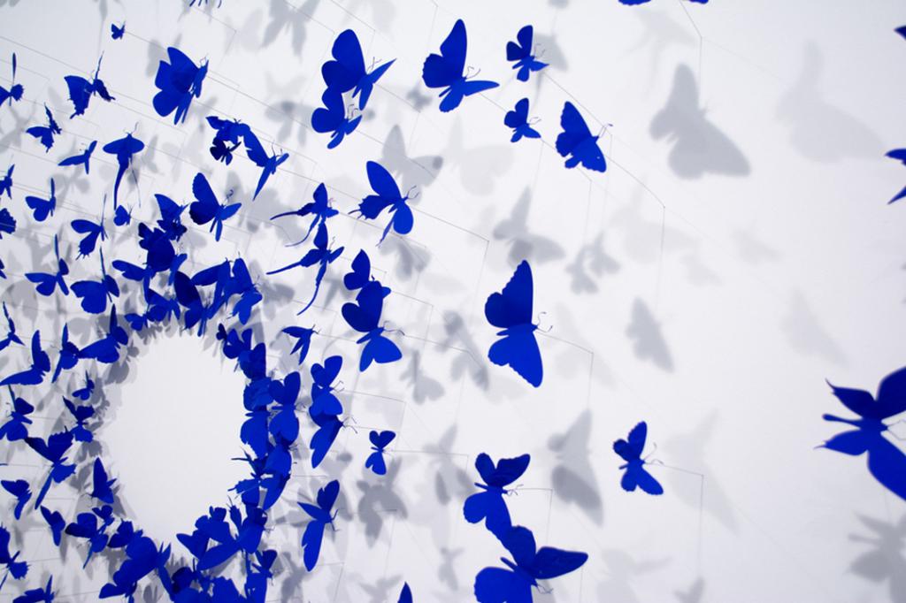 бабочки из алюминиевой банки