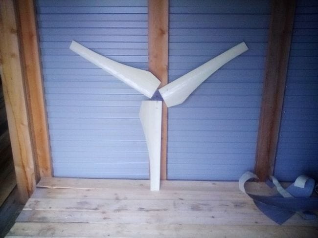 Эффективный винт для ветрового генератора