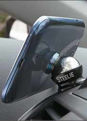 магнитный держатель для телефона steelie