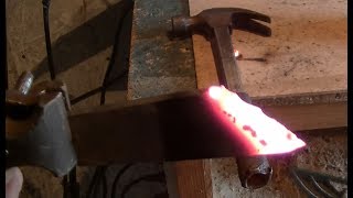 Как закалить металл без огня за 10 секунд