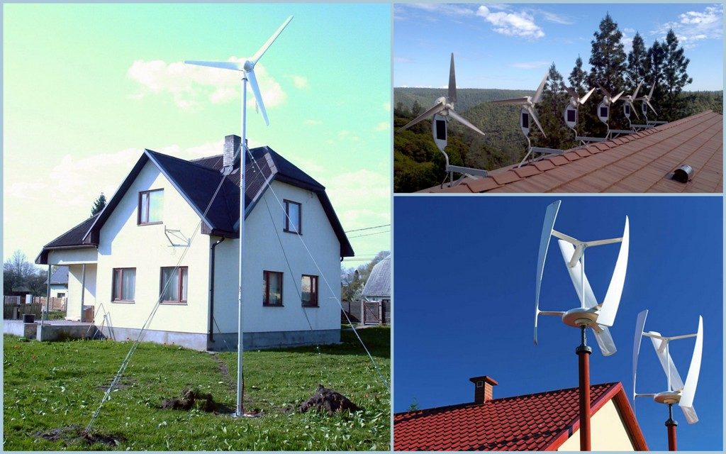 Ветрянная электростанция для дома